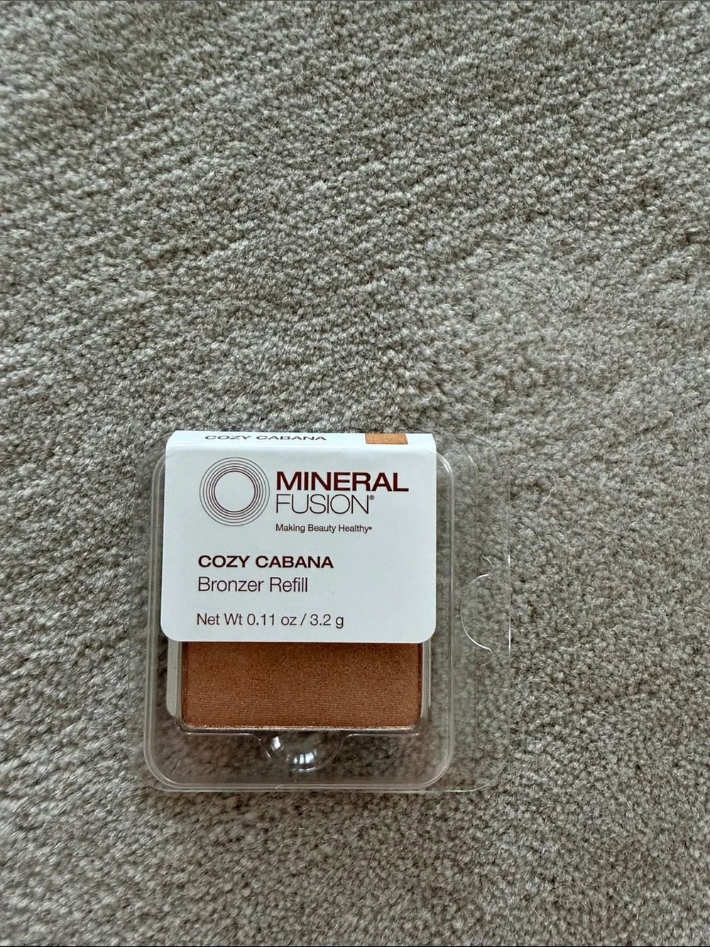 NIB Mineral Fusion Bronzer Refill in Cozy Cabana